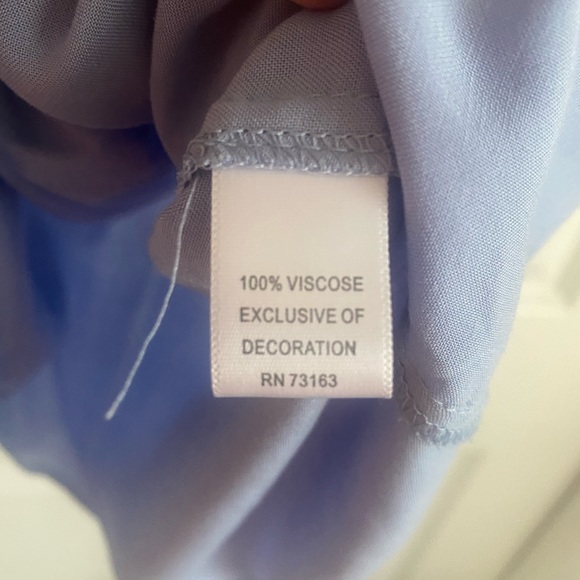 Beautiful Cornflower Blouse by Melissa Paige - Picture 2 of 5